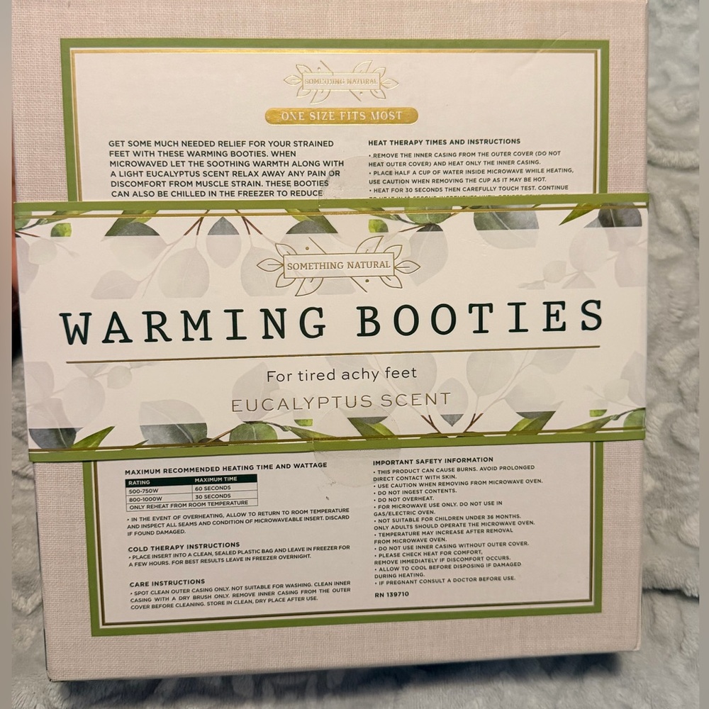 Something Natural Warming Booties - Picture 2 of 2